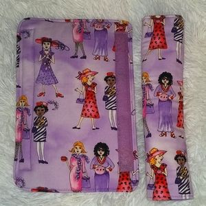 ❤️ 2 Seat Belt Covers Tea Time Fancy Ladies NEW